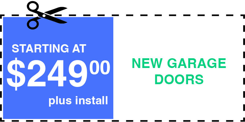 249 new garage door installation